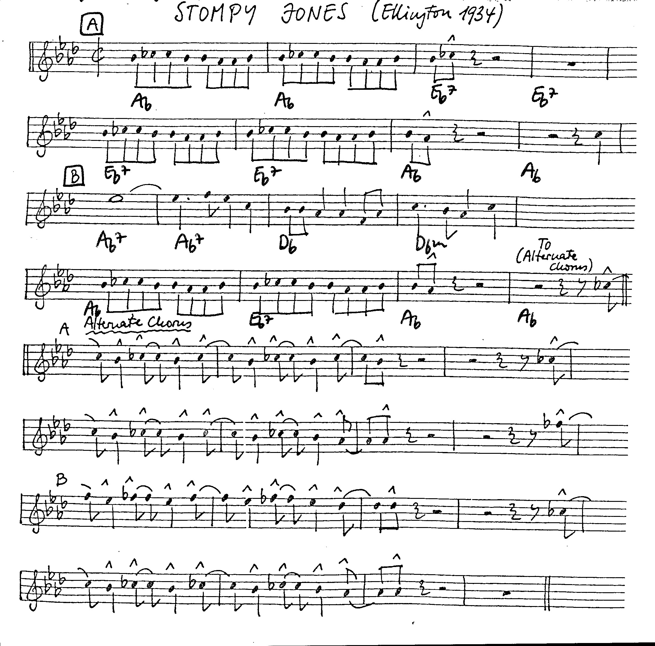 stompy jones leadsheet – book us for your next 20s or gatsby event